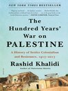 Cover image for The Hundred Years' War on Palestine